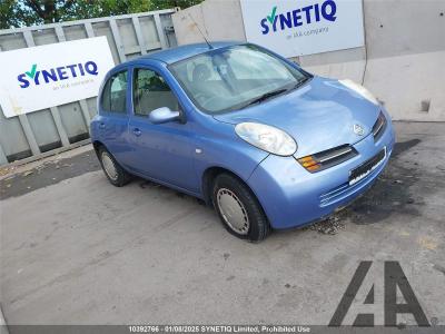 Image of 2003 NISSAN MICRA SE 1386cc PETROL MANUAL 5 Speed 5 DOOR HATCHBACK