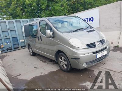 Image of 2012 RENAULT TRAFIC SL27 SPORT DCI S/R 1996cc TURBO DIESEL MANUAL 6 Speed WINDOW VAN