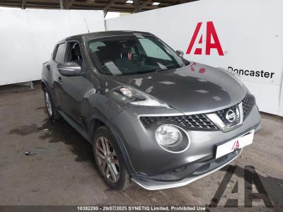 Image of 2015 NISSAN JUKE N-CONNECTA DCI 1461cc TURBO DIESEL MANUAL 5 DOOR HATCHBACK