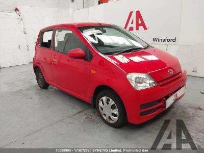 Image of 2006 DAIHATSU CHARADE 12V 989cc PETROL MANUAL 5 Speed 3 DOOR HATCHBACK
