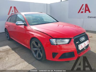 Image of 2015 AUDI A4 RS4 AVANT FSI QUATTRO 4163cc PETROL SEMI AUTO 5 DOOR ESTATE