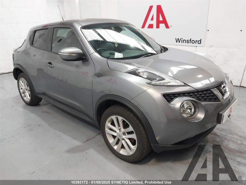 2017 NISSAN JUKE N-CONNECTA DIG-T 1197cc TURBO PETROL MANUAL 5 DOOR HATCHBACK