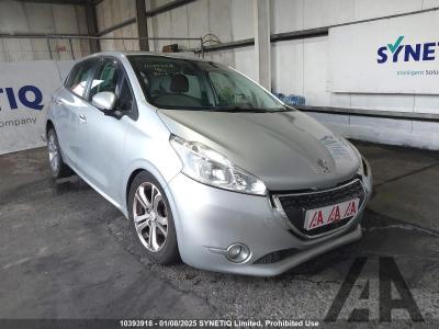 Image of 2012 PEUGEOT 208 ACTIVE 1199cc PETROL MANUAL 5 DOOR HATCHBACK