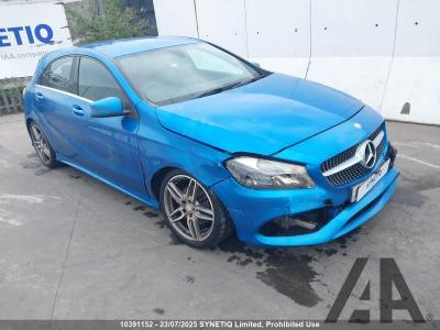 Image of 2016 MERCEDES A-CLASS A 180 D AMG LINE EXECUTIVE 1461cc TURBO DIESEL MANUAL 5 DOOR HATCHBACK