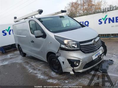 Image of 2015 VAUXHALL VIVARO 2900 L1H1 CDTI P/V SPORTIVE 1598cc TURBO DIESEL MANUAL 6 Speed PANEL VAN
