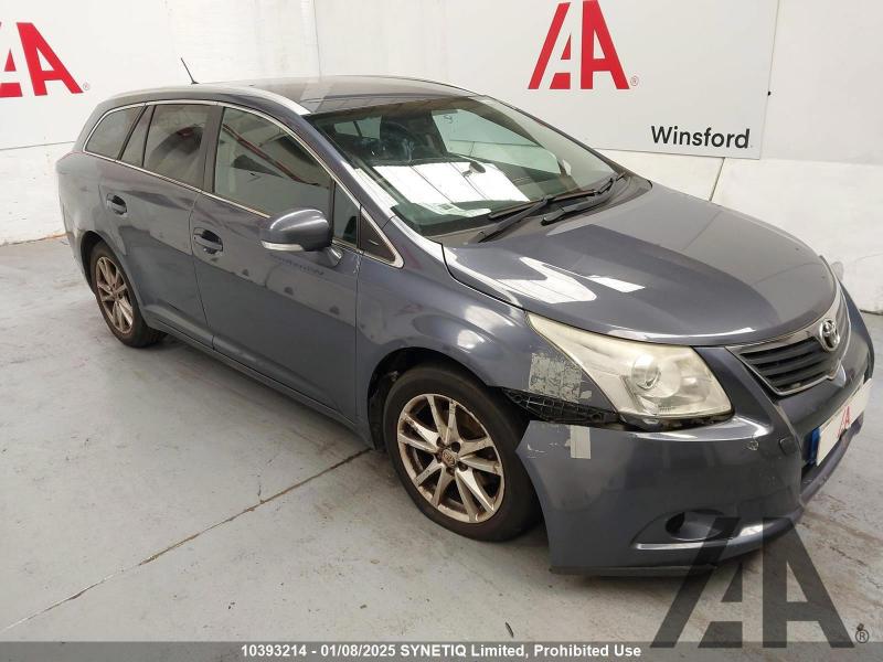 2011 TOYOTA AVENSIS TR D-4D 1998cc TURBO DIESEL MANUAL 6 Speed 5 DOOR ESTATE
