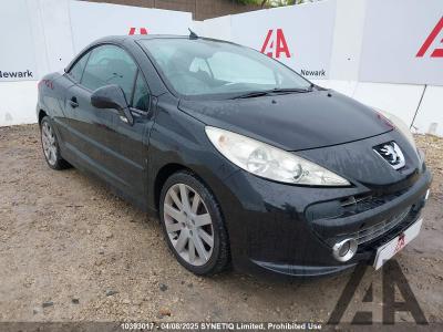 Image of 2007 PEUGEOT 207 GT COUPE CABRIOLET 1598cc PETROL MANUAL 5 Speed 2 DOOR CONVERTIBLE