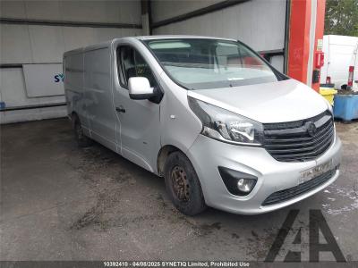 Image of 2016 VAUXHALL VIVARO 2900 L2H1 CDTI P/V SPORTIVE 1598cc TURBO DIESEL MANUAL 6 Speed PANEL VAN