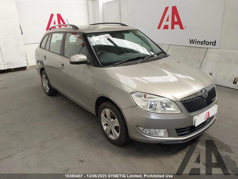 2014 SKODA FABIA GREENLINE TDI CR 1199cc TURBO DIESEL MANUAL 5 Speed 5 DOOR ESTATE