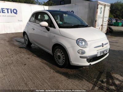 Image of 2012 FIAT 500 LOUNGE 1242cc PETROL MANUAL 3 DOOR HATCHBACK