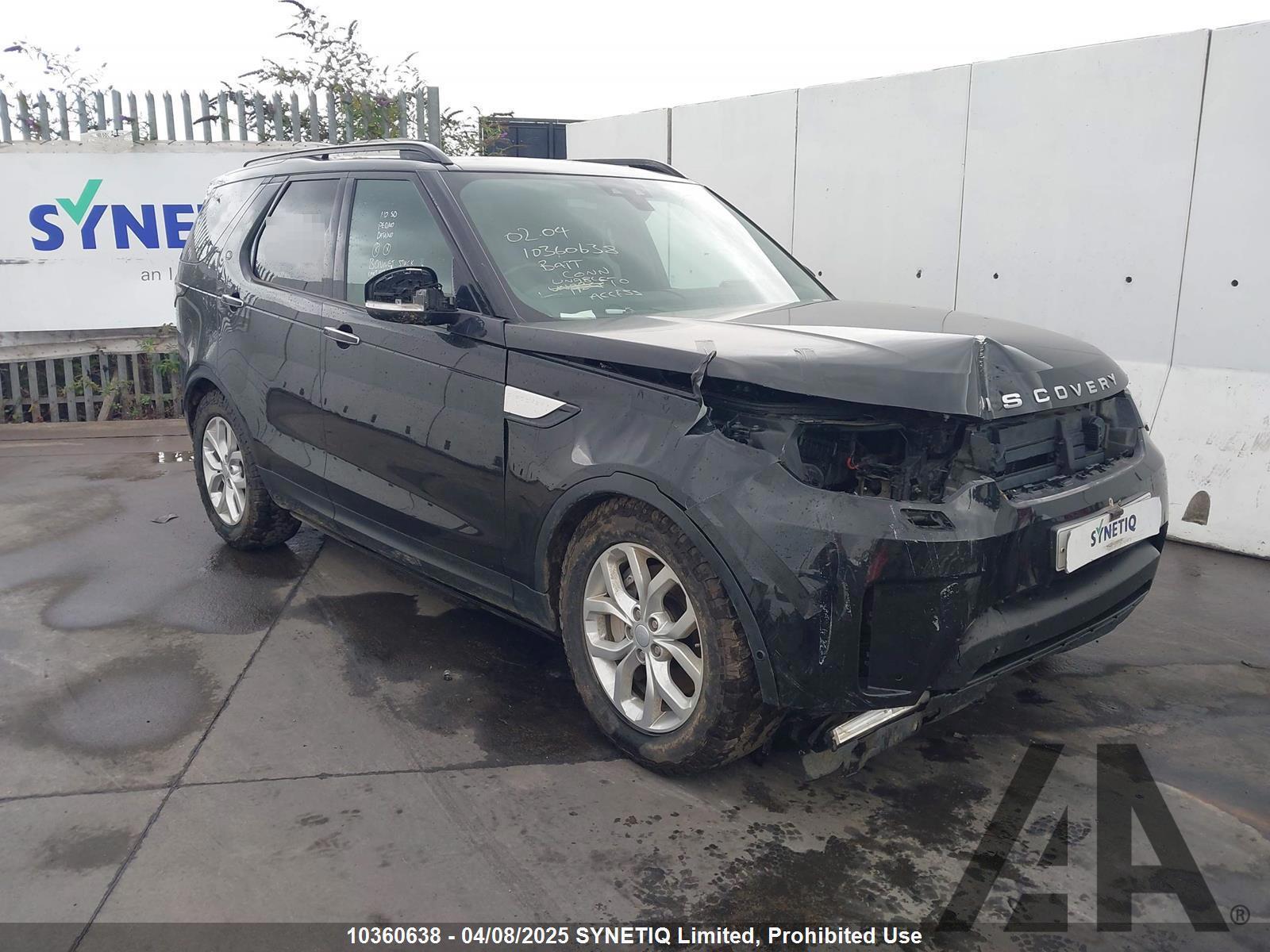 2019 LAND ROVER DISCOVERY SDV6 HSE LUXURY 2993cc TURBO DIESEL AUTOMATIC 8 Speed 5 DOOR ESTATE
