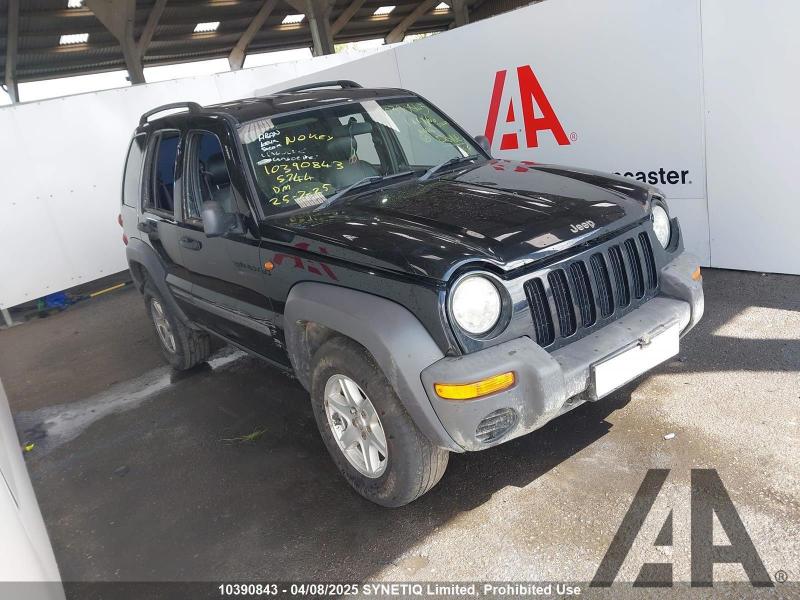 2004 JEEP CHEROKEE SPORT CRD 2499cc TURBO DIESEL MANUAL 5 Speed 5 DOOR ESTATE