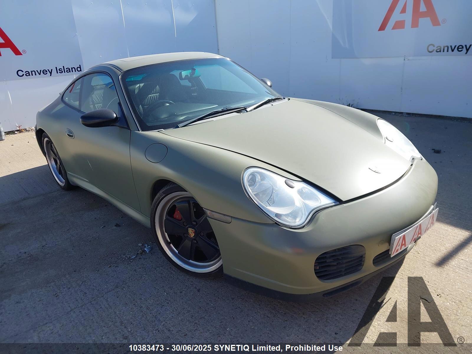 2003 PORSCHE 911 CARRERA 4 TIPTRONIC S 3596cc PETROL AUTOMATIC 2 DOOR COUPE