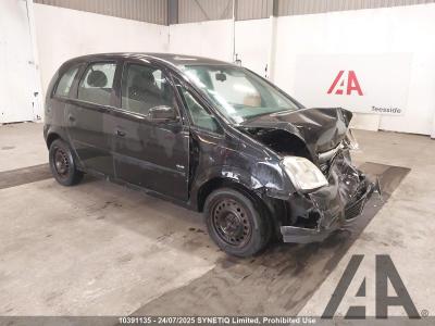 Image of 2009 VAUXHALL MERIVA CLUB 16V TWINPORT 1364cc PETROL MANUAL 5 Speed 5 DOOR MPV