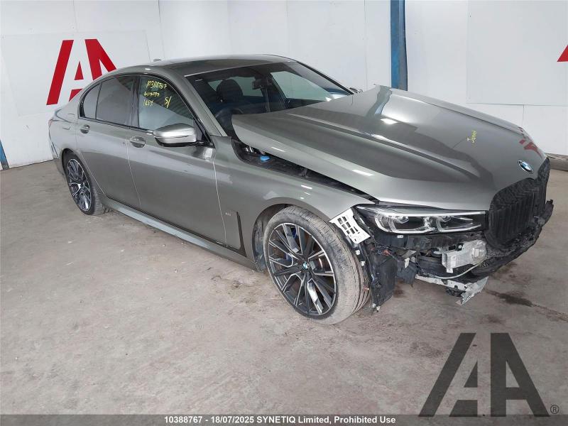 2020 BMW 7 SERIES 730D M SPORT 2993cc TURBO DIESEL AUTOMATIC 4 DOOR SALOON