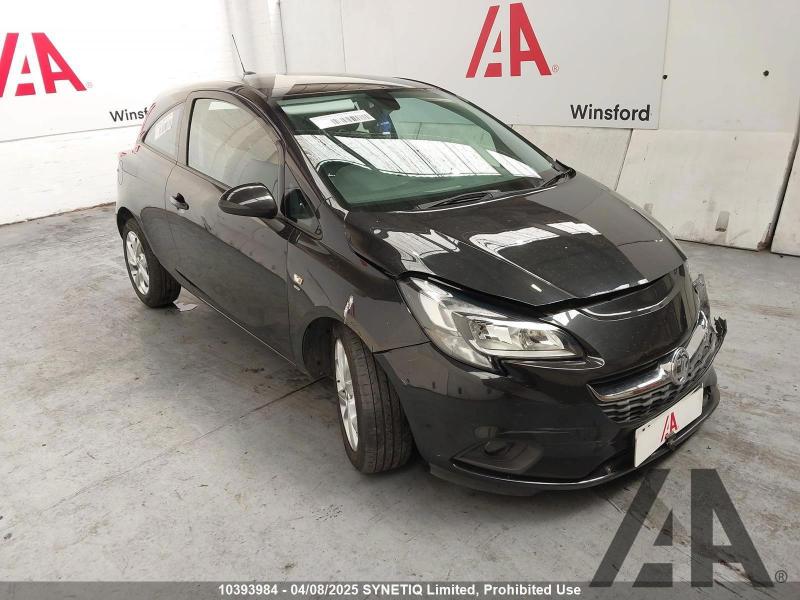 2016 VAUXHALL CORSA ENERGY AC ECOFLEX 1398cc PETROL MANUAL 5 Speed 3 DOOR HATCHBACK