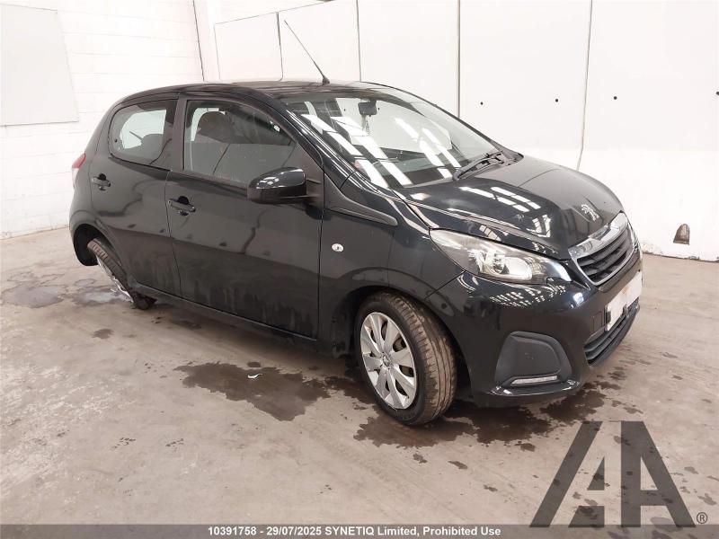 2015 PEUGEOT 108 ACTIVE 998cc PETROL MANUAL 5 Speed 5 DOOR HATCHBACK