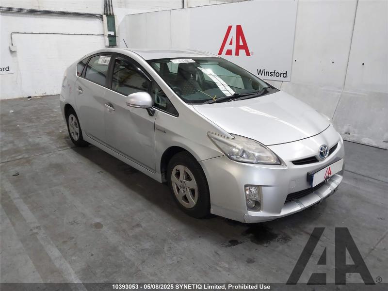 2009 TOYOTA PRIUS T3 VVT-I 1797cc PETROL/ELECTRIC CVT 5 DOOR HATCHBACK