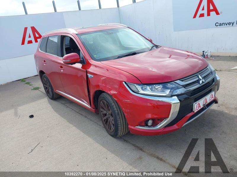 2017 MITSUBISHI OUTLANDER PHEV 4H 1998cc PETROL/ELECTRIC CVT 1 Speed 5 DOOR ESTATE