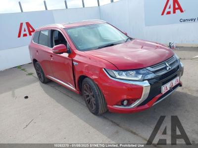 Image of 2017 MITSUBISHI OUTLANDER PHEV 4H 1998cc PETROL/ELECTRIC CVT 1 Speed 5 DOOR ESTATE