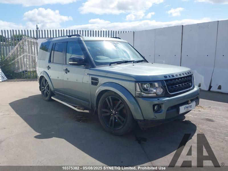 2015 LAND ROVER DISCOVERY SDV6 HSE 2993cc TURBO DIESEL AUTOMATIC 8 Speed 5 DOOR ESTATE