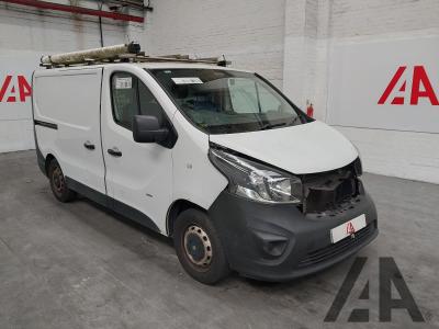 Image of 2016 VAUXHALL VIVARO 2900 L1H1 CDTI P/V ECOFLEX S/S 1598cc TURBO DIESEL MANUAL 6 Speed PANEL VAN