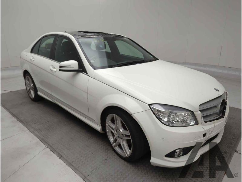 2009 MERCEDES C-CLASS C220 CDI SPORT 2148cc TURBO DIESEL AUTOMATIC 4 DOOR SALOON