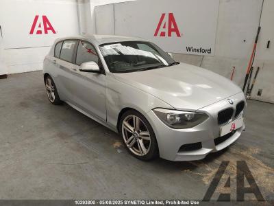 Image of 2012 BMW 1 SERIES 118D M SPORT 1995cc TURBO DIESEL MANUAL 5 DOOR HATCHBACK