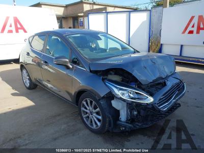 Image of 2019 FORD FIESTA TITANIUM 998cc TURBO PETROL MANUAL 6 Speed 5 DOOR HATCHBACK