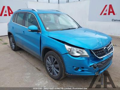 Image of 2008 VOLKSWAGEN TIGUAN SPORT TDI 1968cc TURBO DIESEL AUTOMATIC 6 Speed 5 DOOR ESTATE