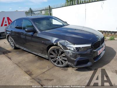 Image of 2019 BMW 5 SERIES 530D M SPORT 2993cc TURBO DIESEL AUTOMATIC 4 DOOR SALOON
