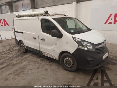 Image of 2016 VAUXHALL VIVARO 2900 L1H1 CDTI P/V ECOFLEX S/S 1598cc TURBO DIESEL MANUAL 6 Speed PANEL VAN