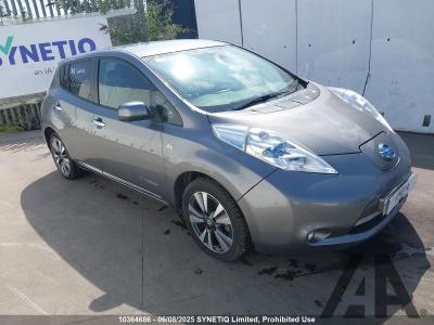Image of 2017 NISSAN LEAF TEKNA ELECTRIC DIRECT DRIVE 5 DOOR HATCHBACK