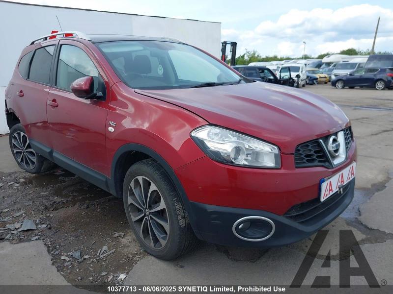 2011 NISSAN QASHQAI N-TEC PLUS 2 DCI 1598cc TURBO DIESEL MANUAL 6 Speed 5 DOOR HATCHBACK