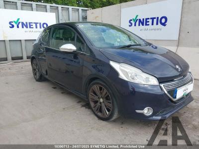 Image of 2013 PEUGEOT 208 E-HDI XY FAP 1560cc TURBO DIESEL MANUAL 3 DOOR HATCHBACK