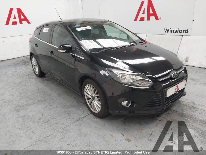 2013 FORD FOCUS ZETEC 999cc TURBO PETROL MANUAL 6 Speed 5 DOOR HATCHBACK
