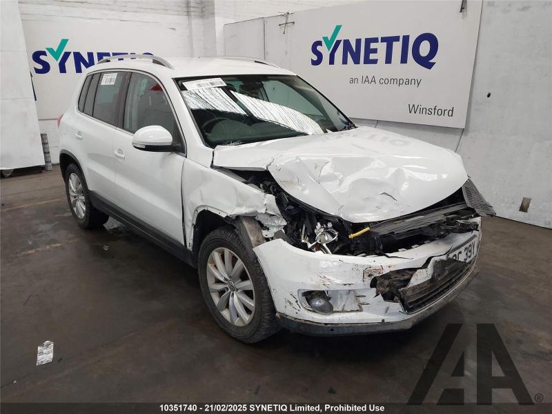 2014 VOLKSWAGEN TIGUAN MATCH TDI BLUEMOTION TECHNOLOG 1968cc TURBO DIESEL MANUAL 6 Speed 5 DOOR ESTATE