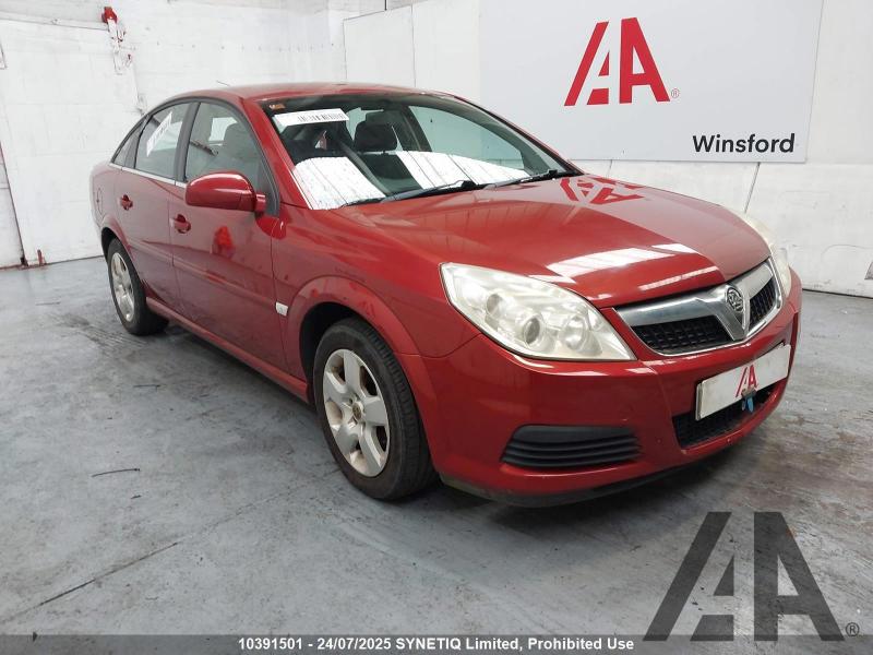 2007 VAUXHALL VECTRA VVT EXCLUSIV 1796cc PETROL MANUAL 5 Speed 5 DOOR HATCHBACK