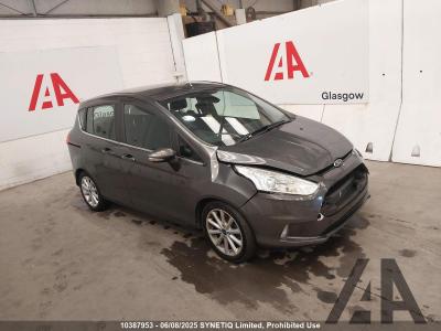 Image of 2016 FORD B-MAX TITANIUM TDCI 1499cc TURBO DIESEL MANUAL 5 Speed 5 DOOR MPV