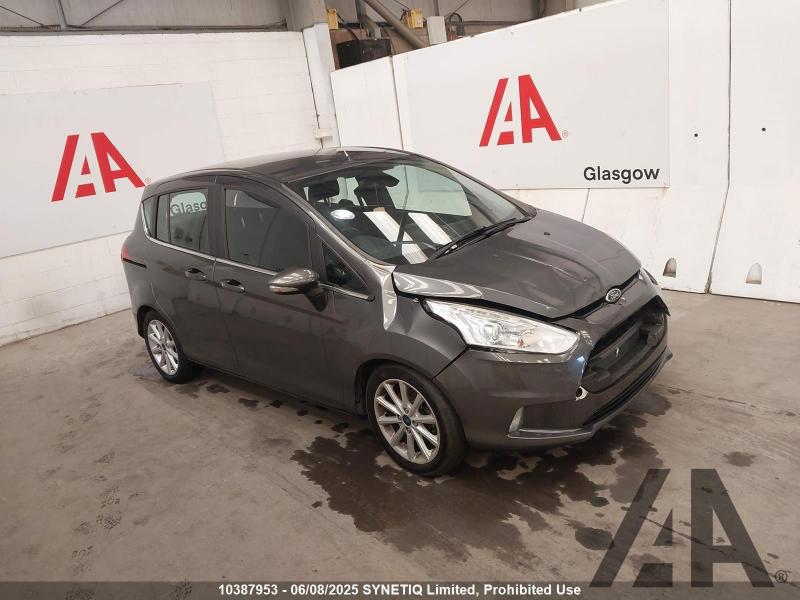 2016 FORD B-MAX TITANIUM TDCI 1499cc TURBO DIESEL MANUAL 5 Speed 5 DOOR MPV