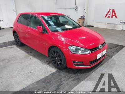 Image of 2015 VOLKSWAGEN GOLF GT TDI BLUEMOTION TECHNOLOGY D 1968cc TURBO DIESEL SEMI AUTO 6 Speed 5 DOOR HATCHBACK