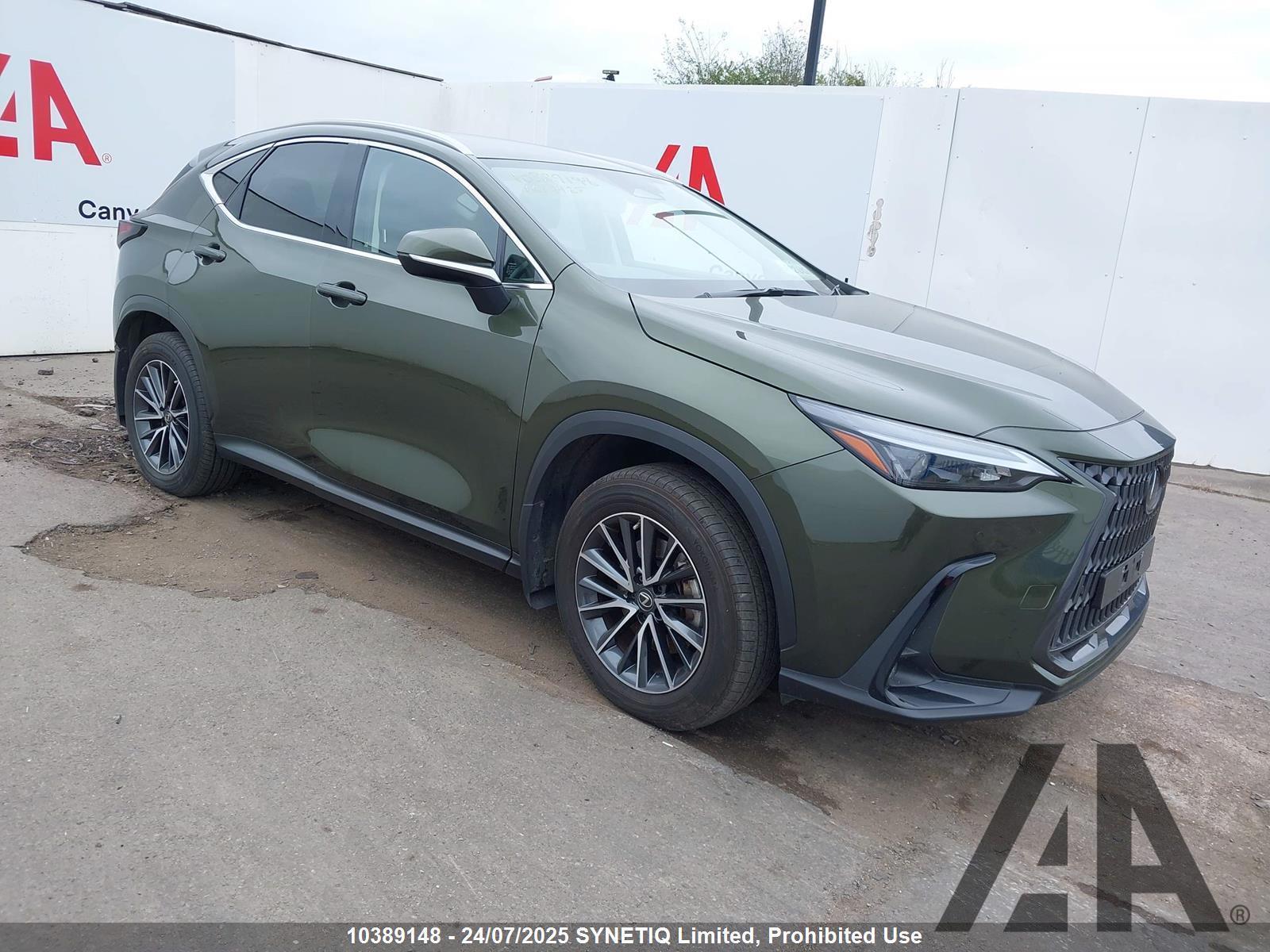 2022 LEXUS NX 350H 2487cc PETROL/ELECTRIC CVT 5 DOOR HATCHBACK