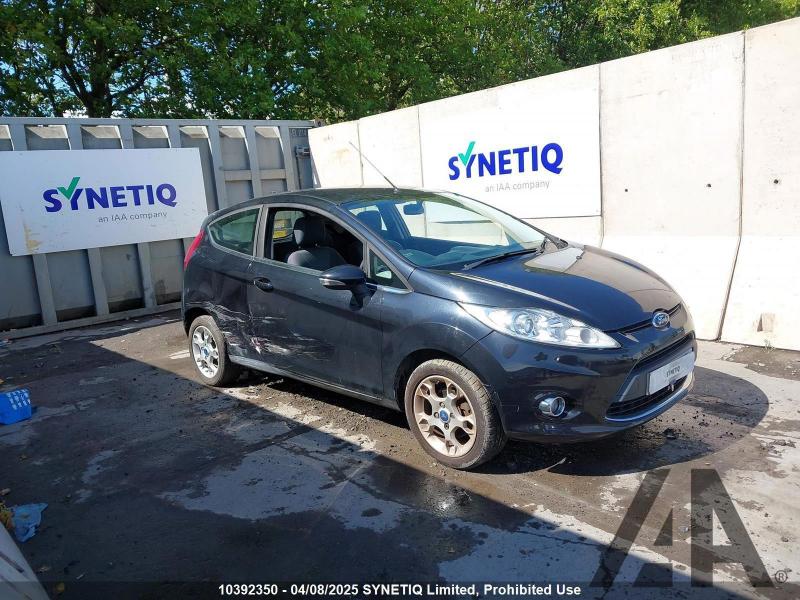 2011 FORD FIESTA ZETEC 1242cc PETROL MANUAL 5 Speed 3 DOOR HATCHBACK
