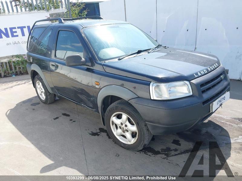 2001 LAND ROVER FREELANDER ES HARDBACK 1796cc PETROL MANUAL 3 DOOR ESTATE
