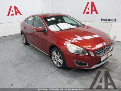 Image of 2012 VOLVO S60 D5 SE LUX NAV 2400cc TURBO DIESEL AUTOMATIC 6 Speed 4 DOOR SALOON