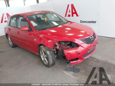 Image of 2005 MAZDA 3 TS2 1598cc PETROL MANUAL 5 Speed 5 DOOR HATCHBACK