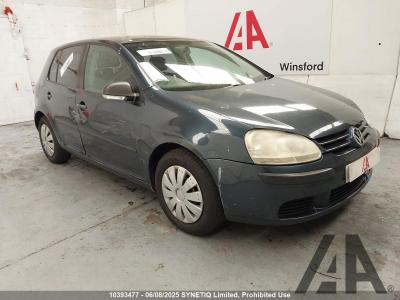 Image of 2006 VOLKSWAGEN GOLF S FSI 1598cc PETROL AUTOMATIC 6 Speed 5 DOOR HATCHBACK