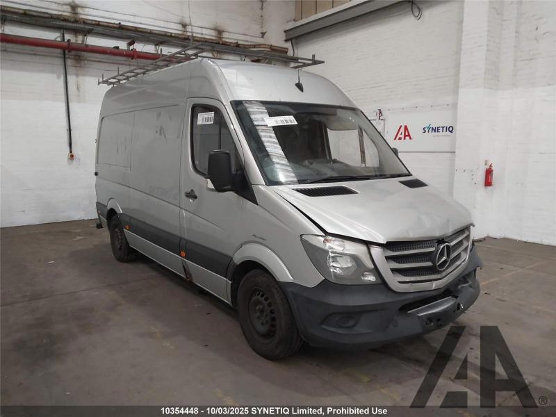 2016 MERCEDES SPRINTER 313 CDI MWB 2143cc TURBO DIESEL AUTOMATIC PANEL VAN