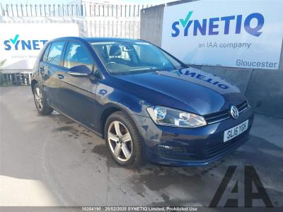 Image of 2015 VOLKSWAGEN GOLF MATCH TSI BLUEMOTION TECHNOLOG 1395cc TURBO PETROL MANUAL 6 Speed 5 DOOR HATCHBACK