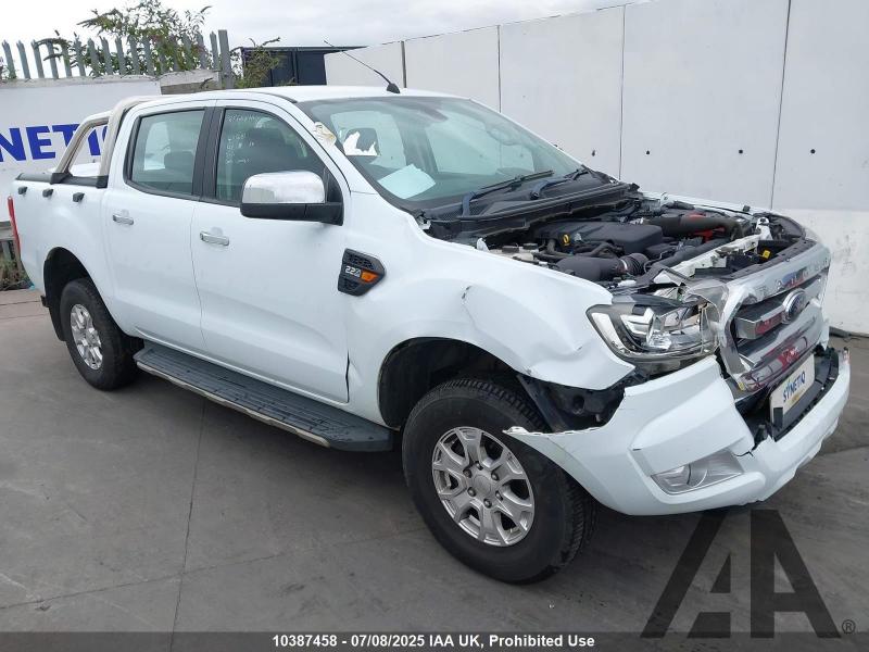2016 FORD RANGER XLT 4X4 DCB TDCI 2198cc TURBO DIESEL MANUAL PICK UP